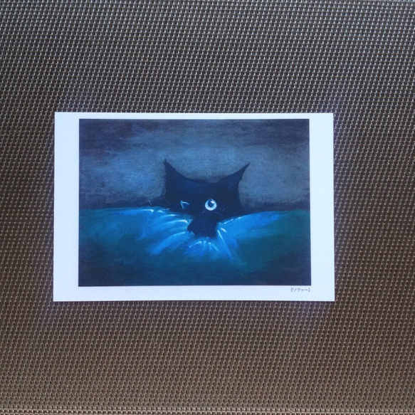 ポストカード 猫の絵５枚セット【Ｒ】 2枚目の画像