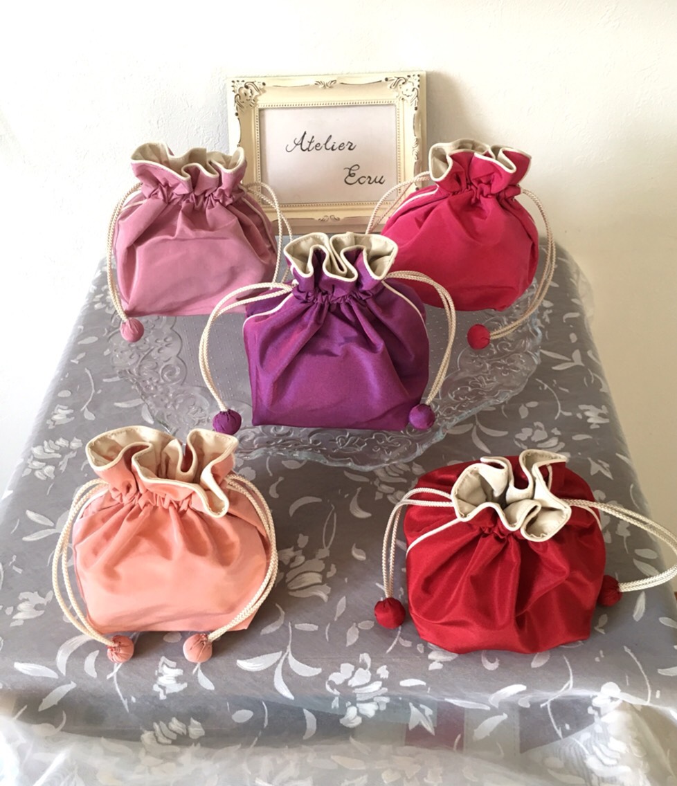 ハンドメイド 編み物 かぎ編み 巾着ポーチ さくらんぼ - メルカリ 13