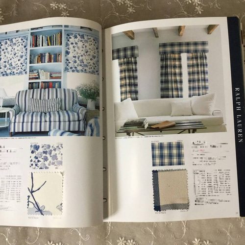 ラルフローレン カーテン 生地 布 180×180 ny様専用！ラルフローレン