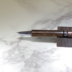 銘木ウェンジで作った手作りシャープペン 5枚目の画像