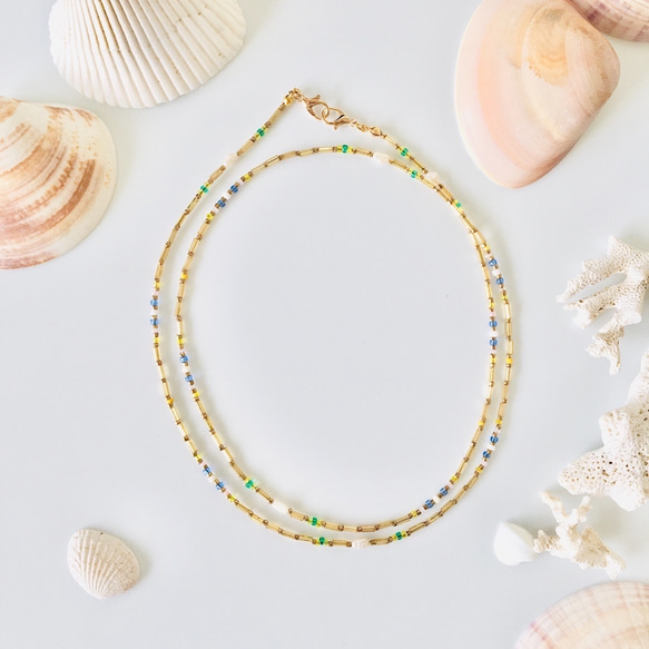 ♪226❤️ 淡水パール 花 マスクチェーン マスク ハンドメイド ♪226