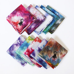 HANDKERCHIEF-SHIBORI-◇MULTICOLOR◇ 5枚目の画像