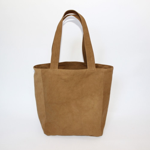 受注制作］尾道帆布のコーヒー染トートBAG -French Roast-【A4