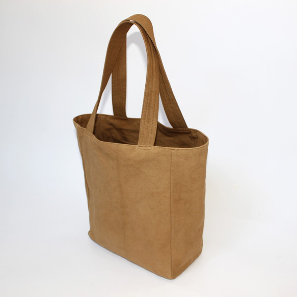 [定制] Onomichi 帆布咖啡色手提袋-French Roast- [A4] 第3張的照片
