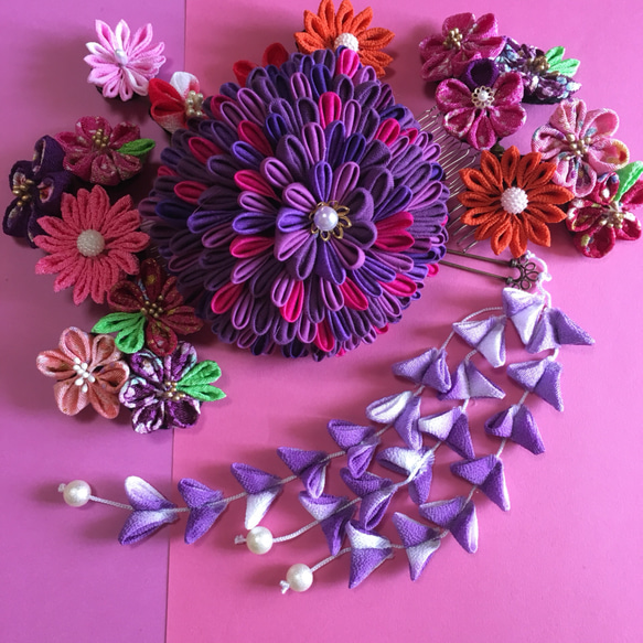 つまみ細工髪飾り再販受付