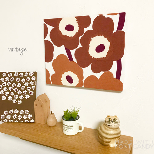 マリメッコ 廃盤 ヴィンテージ 木製 ナチュラル 無印 北欧 ウニッコ