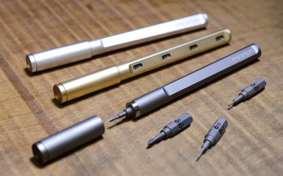 Tool Pen Mini 迷你工具筆 (22件組/香檳金) 第3張的照片