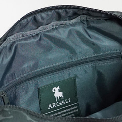 Argali 超輕防潑水 實用簡約 腰包 肩背包 斜背包 Shoulder Bag 灰綠色 第8張的照片