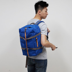 Argali 超實用三用旅行包 後背包 斜背包 肩背包 手提包 多用途 Backpack 軍藍色 第1張的照片