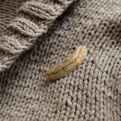 真鍮のピンバッチ 4枚目の画像