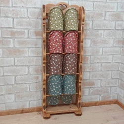 カントリー調味料入れ 4個セット 39afaf31879487525bda0848221e88