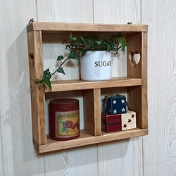 カワイイ♡お家型2段シェルフ【大】 棚・シェルフ・ラック churu