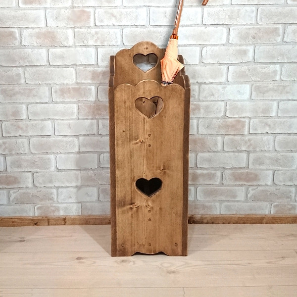 長い傘も収納バッチリ　パラソルスタンド　受け皿付き　25×70cm　RFS-7