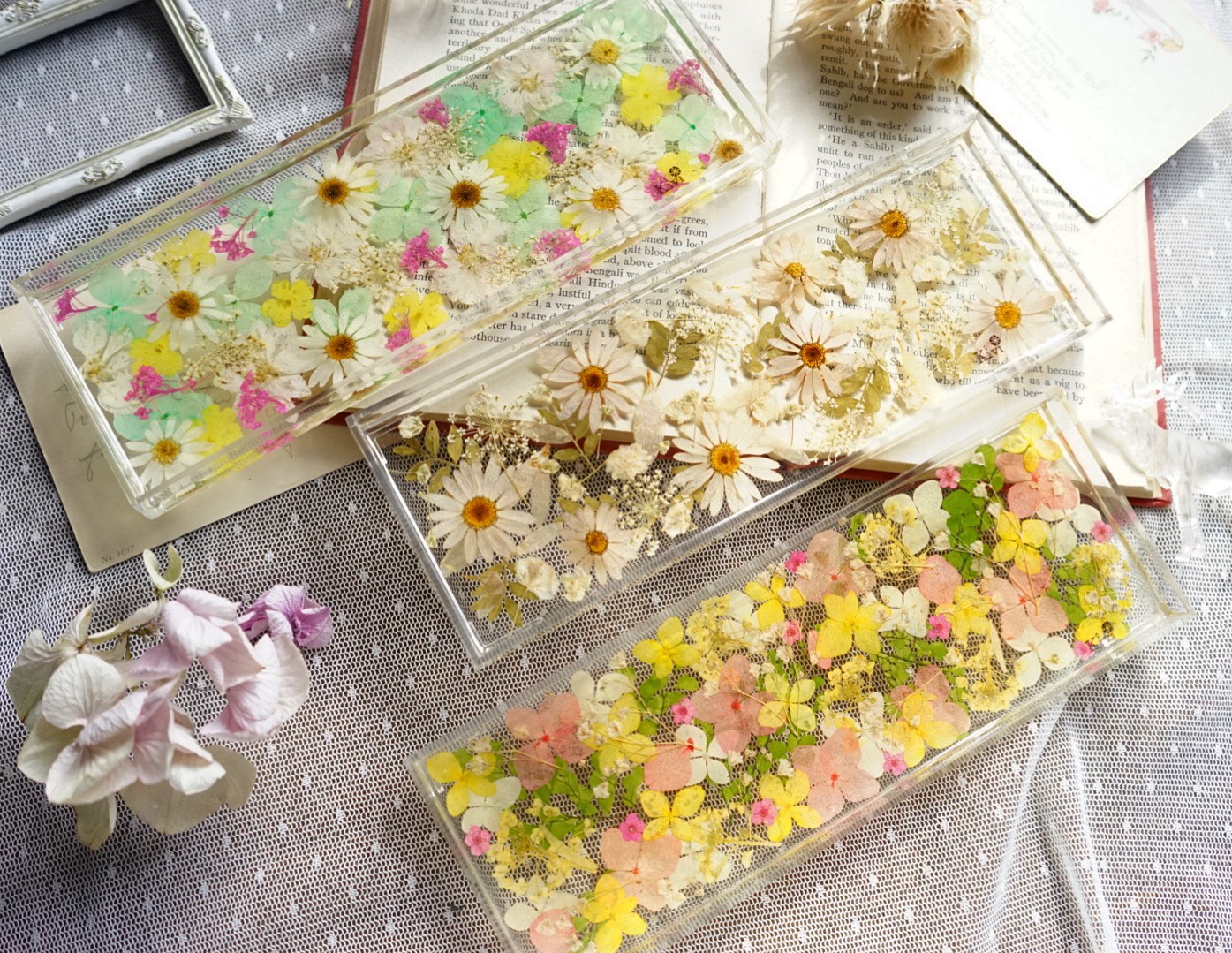 SALE＊押し花レジントレイ その他インテリア雑貨 Kivi 通販