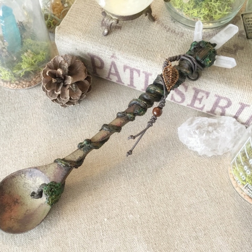 幸運のお守りに⭐︎魔法のスプーン【水晶】A その他インテリア雑貨