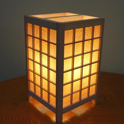 美品 秋田杉細工 春目彫 あんどん 行灯  照明 ランプ Yahoo!オークション - 秋田杉細工 春日彫「木製 手提げ行灯