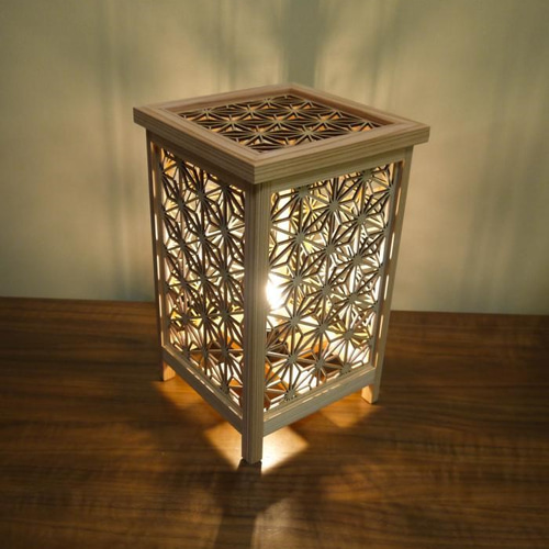 値下げしました！和風 インテリアランプ 和風照明・インテリア照明 LAD-1802 レーザー行灯「趣」 Mサイズ