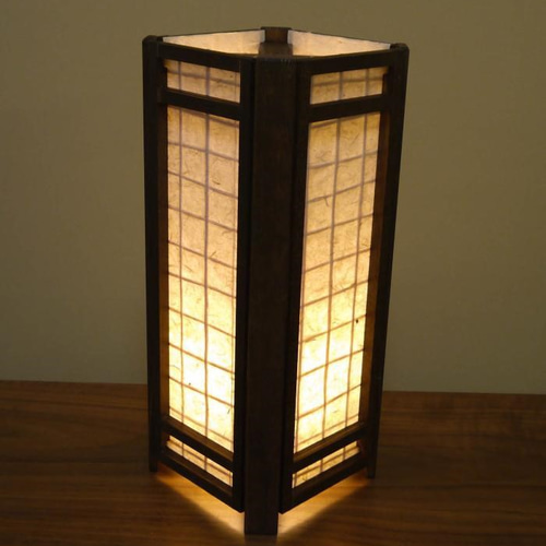 G1734 木製行灯 卓上ランプ レトロ和モダン インテリア G1734 木製行灯 卓上ランプ レトロ和モダン インテリア 和風照明