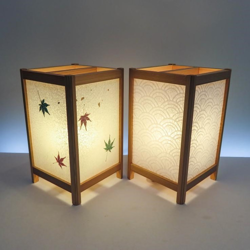 和風照明・インテリア照明 ADTP-1403 角行灯「匠」 Mサイズ 手漉き和紙