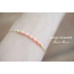 sango-bracelet...珊瑚ブレスレット 3枚目の画像