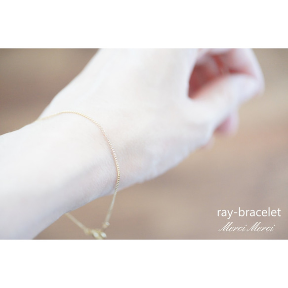 ray-bracelet...光の線ブレスレット 3枚目の画像