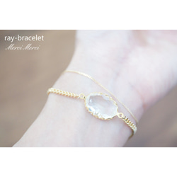 ray-bracelet...光の線ブレスレット 5枚目の画像
