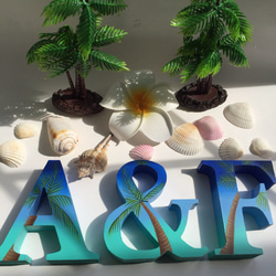 オーダー制 オブジェ ハワイアン雑貨 アルファベットオブジェ スターフィッシュ オーダー制 オブジェ ハワイアン雑貨 アルファベットオブジェ