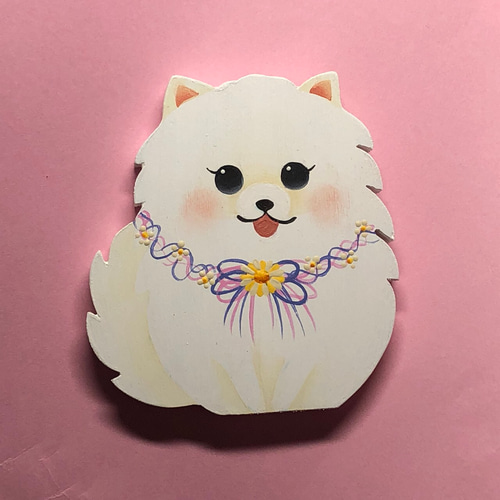 専用　ハンドメイド　刺繍　ポメラニアン　ストラップ　バッグキーホルダー　うちの子 可愛い ポメラニアン キーホルダー ストラップ【バッグ チャーム