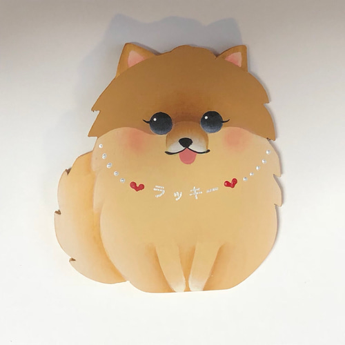 可愛い ポメラニアン キーホルダー ストラップ【バッグ チャーム