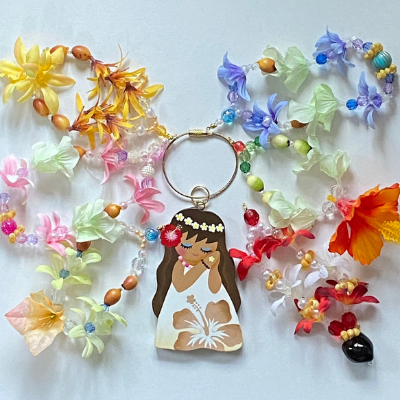 ハワイ限定☆アンテプリマフラガールのバッグチャーム ハワイ限定☆アンテプリマフラガールのバッグチャーム ハワイ