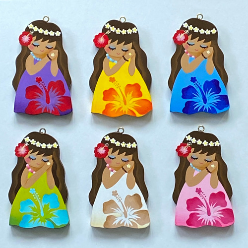 ハワイ限定☆アンテプリマフラガールのバッグチャーム ハワイ限定☆アンテプリマフラガールのバッグチャーム ハワイ