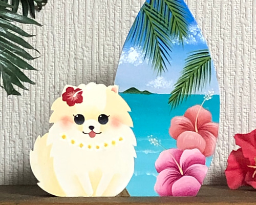 ハワイアンスタイル犬のぬいぐるみ Amazon.co.jp: TigerTaleToys (タイガーテールトイズ
