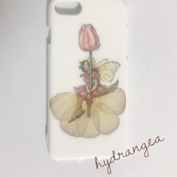 押し花ケースiPhone【フェアリー】 1枚目の画像