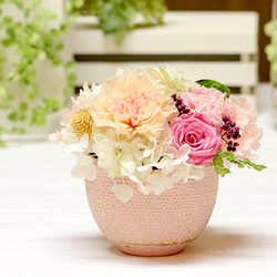 プリザーブドフラワー　約170輪セット　バラ・カーネーション・小菊 プリザーブドフラワー 約170輪セット バラ・カーネーション