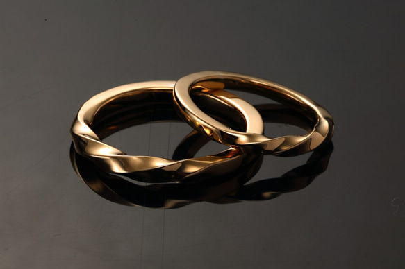 AJEOSSI【手工×客製×DIY】 黃銅、紅銅×造型戒指(單只) 第1張的照片