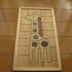 木製パズル(きりん) 4枚目の画像