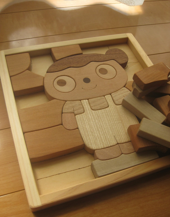木製パズル(子ども) 2枚目の画像
