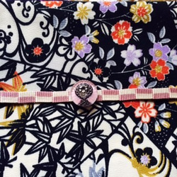 ビンテージ素材の玉簪・帯留めセット「バカルディ・ピンク」 7枚目の画像
