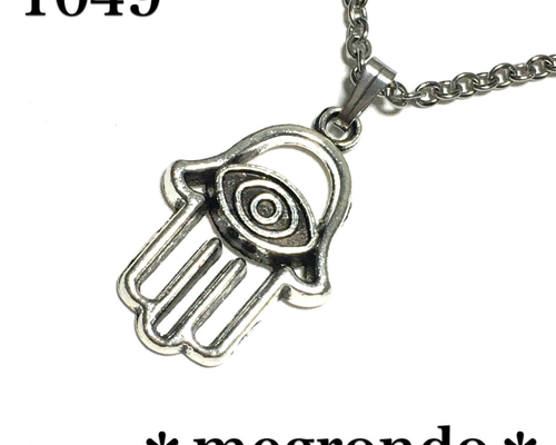Nialaya Jewelryの邪眼とハムサ ハンド ネックレス Nialaya Jewelry Evil Eye ＆ Hamsa Hand ネックレス | ゴールド