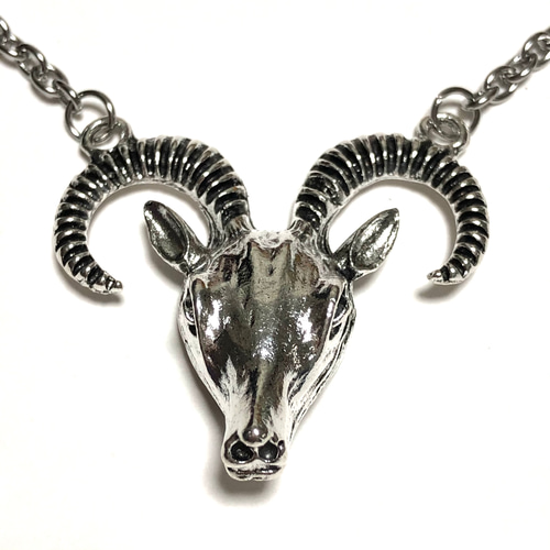 Needle ネックレス イエローゴールド666ペンダント | スターリングシルバー666