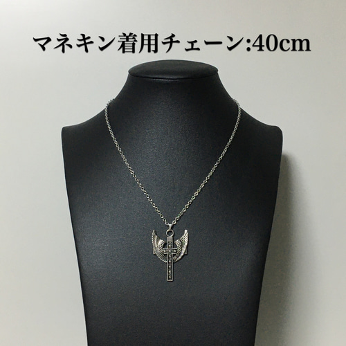 クロス ウイング シルバーネックレス ネックレス ペンダント