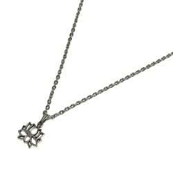 926.小ぶりな蓮の花、ミニロータスフレームのネックレス 2枚目の画像
