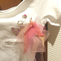 スワロフスキーオーダーメイドTシャツ 3枚目の画像