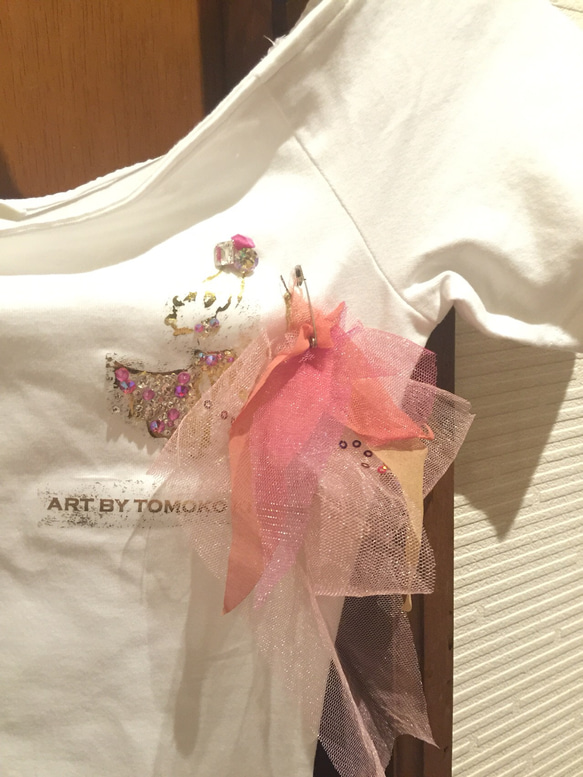 スワロフスキーオーダーメイドTシャツ 3枚目の画像