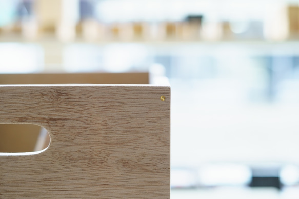 木製　万能収納BOX ウッドボックス　〜ラワン〜　SDGs 5枚目の画像
