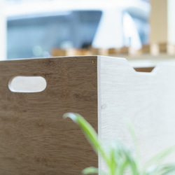 木製　万能収納BOX ウッドボックス　〜ラワン〜　SDGs 6枚目の画像