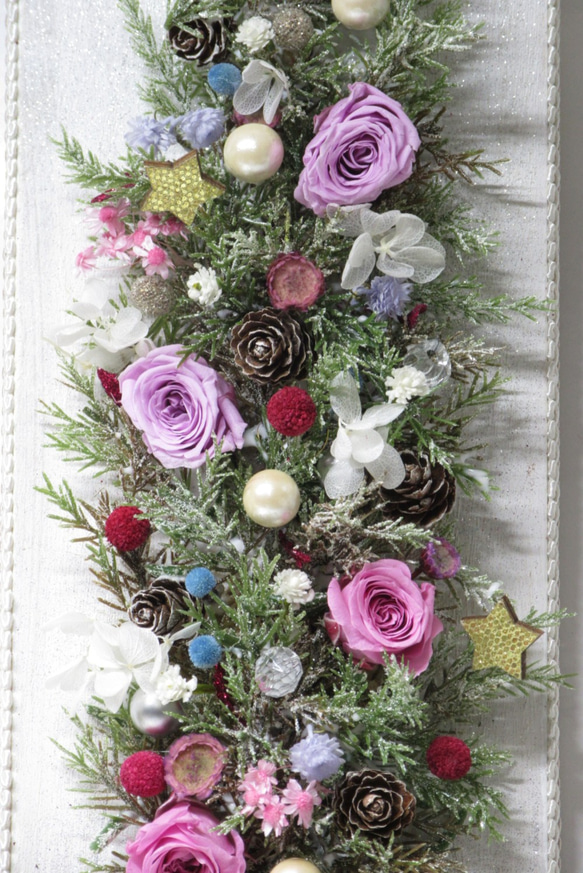 ＊クリーマ限定＊　森のお花のクリスマス　「早割りクリスマス2021」 4枚目の画像