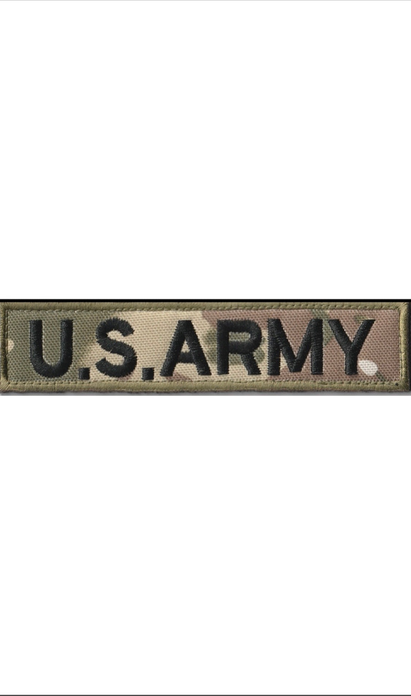 US ARMY ベルクロ　ワッペン　陸軍　サバゲー　サバイバル 1枚目の画像