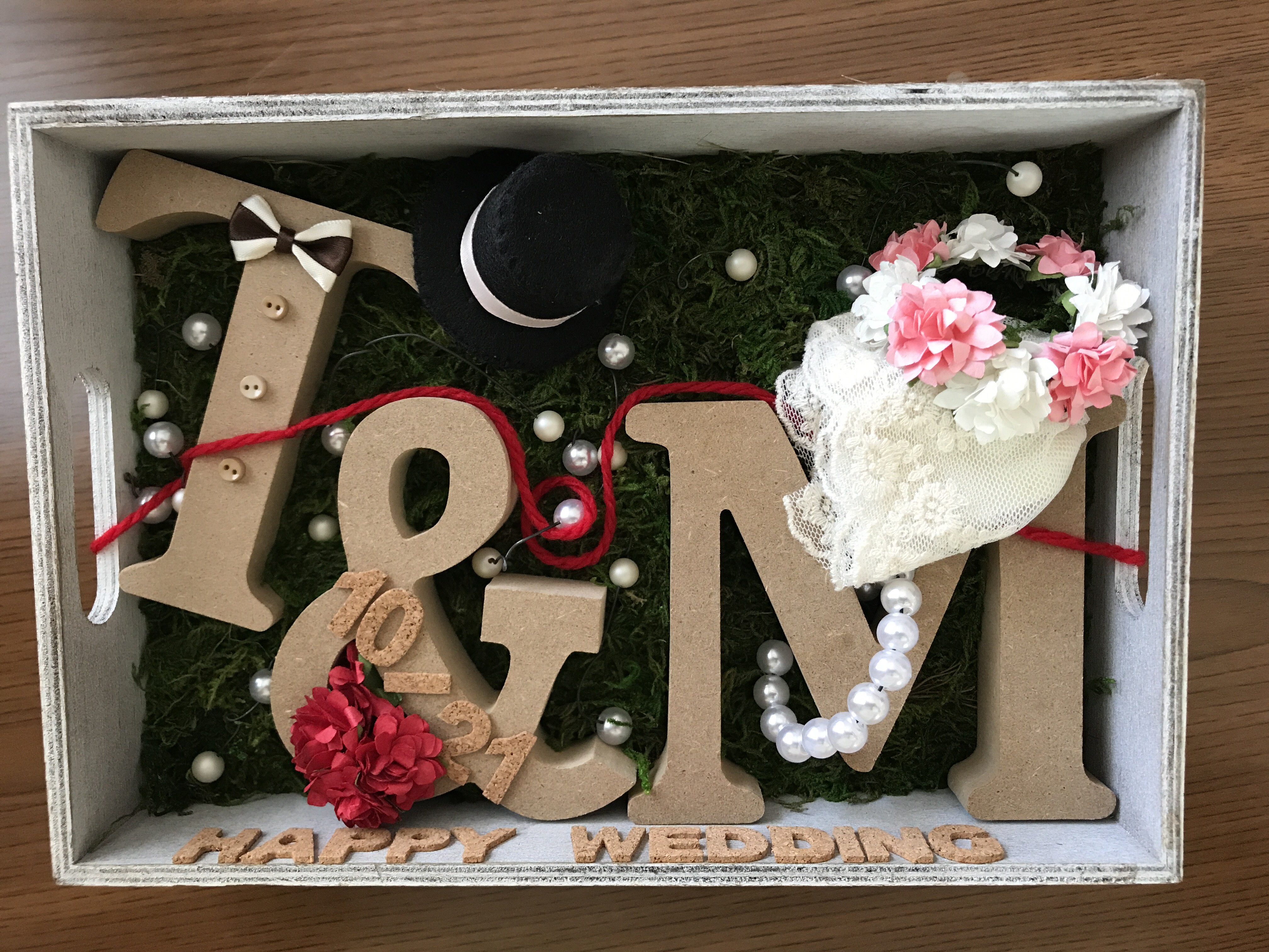 【確認】りったん♡様イニシャルオブジェ✨オーダー