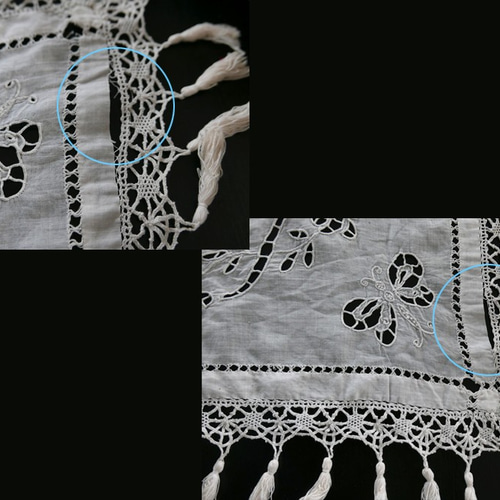 フランス リシュリー刺繍 レース 天使 エンジェル （フランス